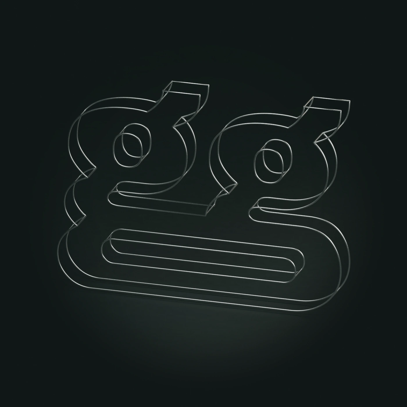 The GG drawn as a wire outline.